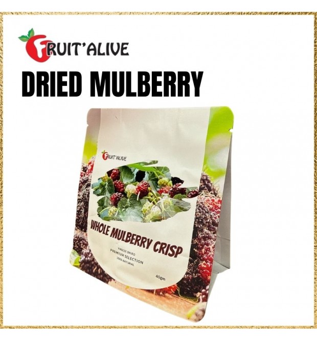 DRIED MULBERRY FROM CHINA 40G (FRUIT)