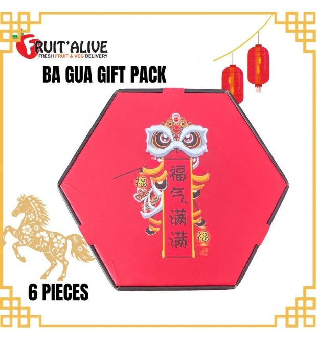 BA GUA GIFT PACK JUMBO 6 PCS FROM CHINA -PAPA GAN