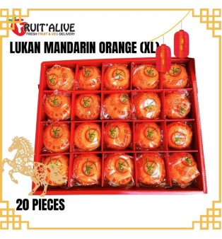 LUKAN MANDIRIN ORANGE 20 PIECES (XL) 