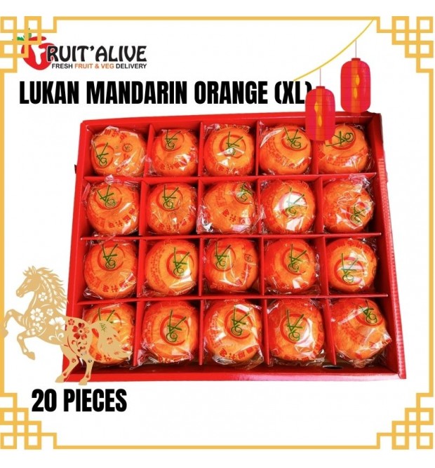 LUKAN MANDIRIN ORANGE 20 PIECES (XL) 