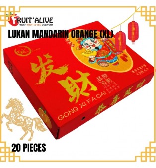 LUKAN MANDIRIN ORANGE 20 PIECES (XL) 