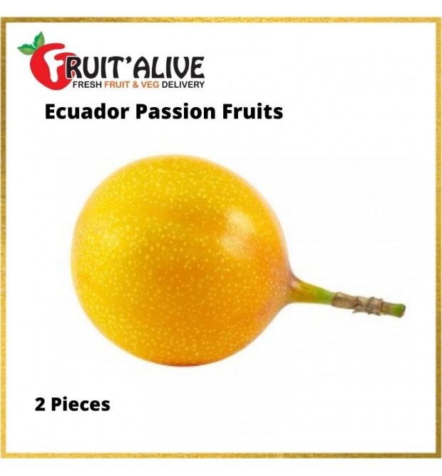 ECUADOR PASSION FRUITS 2PCS