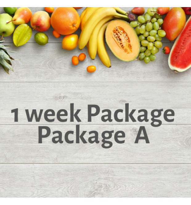 1 week Package - Package A 