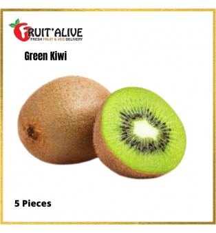 GREEN KIWI FROM NEW ZEALAND 5 PCS (FRUIT)