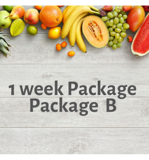 1 week Package - Package B 