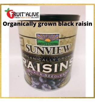 ORGANICALLY GROWN RASINS BLACK SEEDLESS