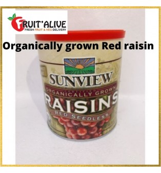 ORGANICALLY GROWN RASINS RED SEEDLESS