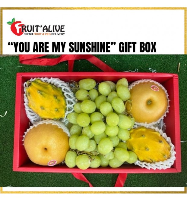 "YOU ARE MY SUNSHINE" GIFT BOX (FRUIT)