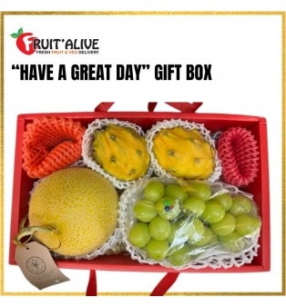 'HAVE A GREAT DAY" GIFT BOX (FRUIT)