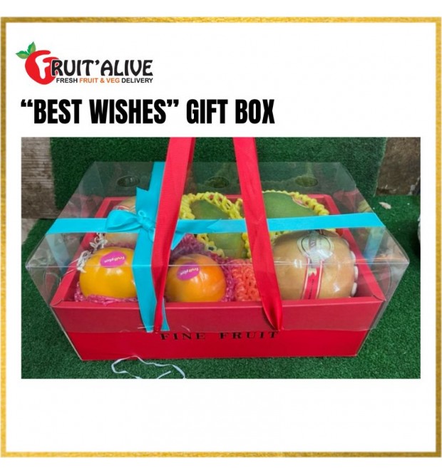"BEST WISHES" GIFT BOX (FRUIT BOX)