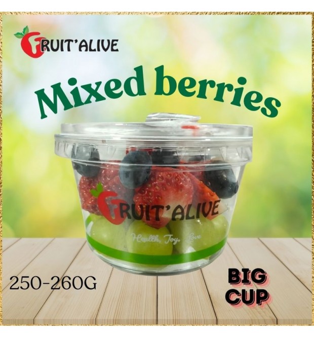 CUT MIXED BERRIES 250-260GM