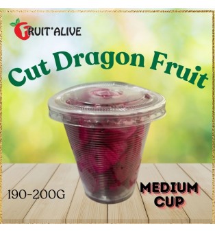 CUT DRAGON FRUIT 190-200GM