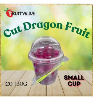 CUT DRAGON FRUIT 120-130GM