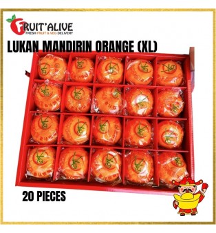 LUKAN MANDIRIN ORANGE 20 PIECES (XL) 