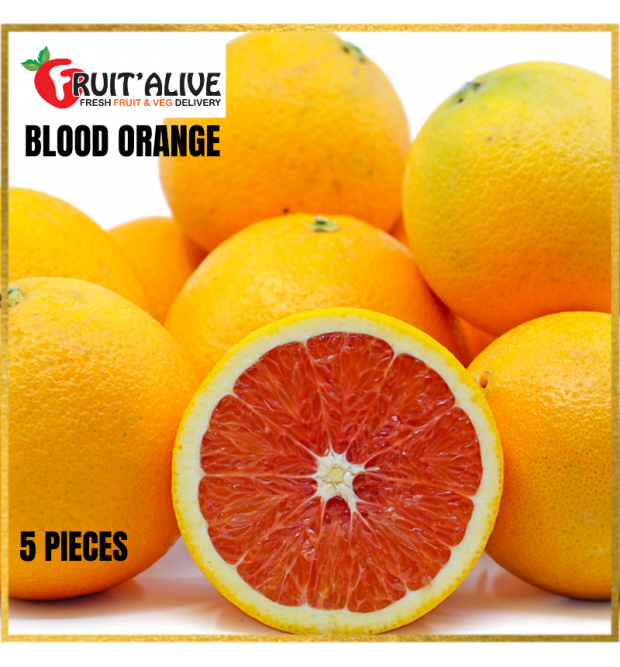 CARA-CARA BLOOD ORANGE FROM USA 5 PCS (FRUIT)