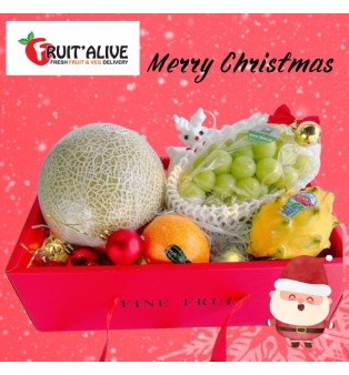 CHRISTMAS AND NEW YEAR GIFT BOX C (FRUIT)
