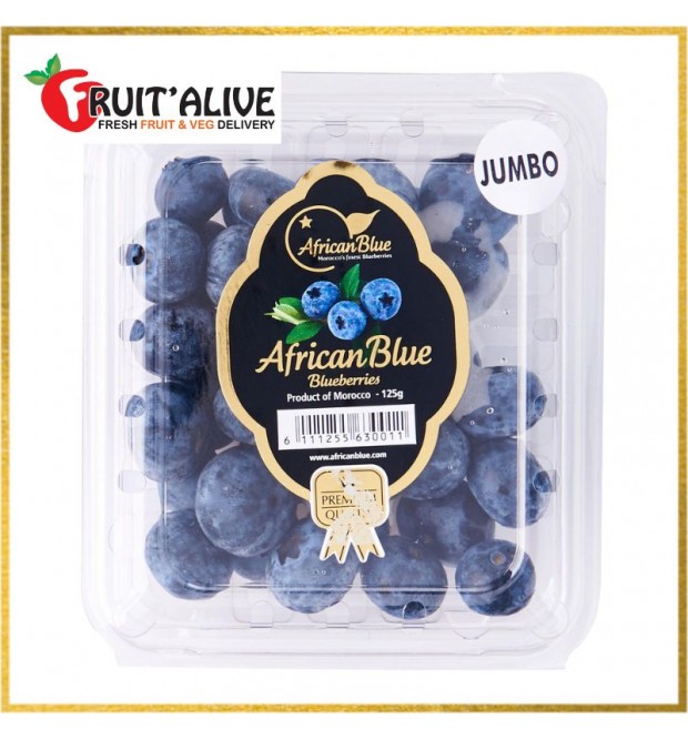 JUMBO ARFICAN BLUE BLUEBERRY 2 PUNNET