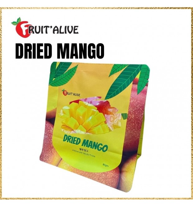 DRIED MANGO FROM PHILLIPINE 80G (FRUIT)
