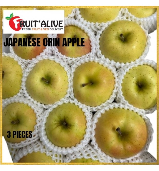 ORIN APPLE FROM JAPAN 3 pieces 