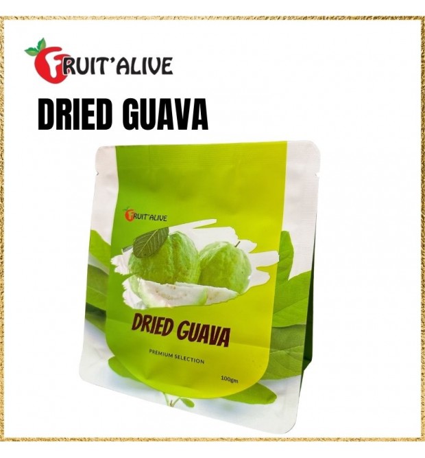 DRIED GUAVA FROM THAILAND 100G (FRUIT)