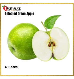 SOUTH AFRICA GREEN APPLE- 6 PCS