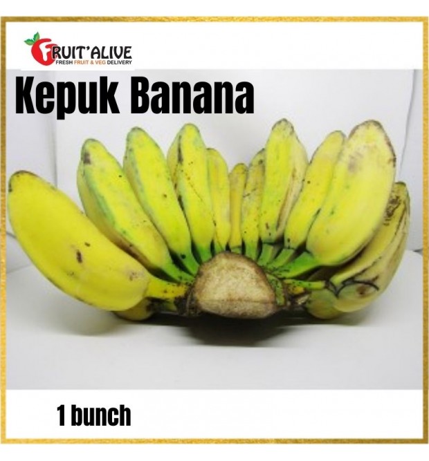 KEPUK BANANA FROM MALAYSIA (1 BUNCH)