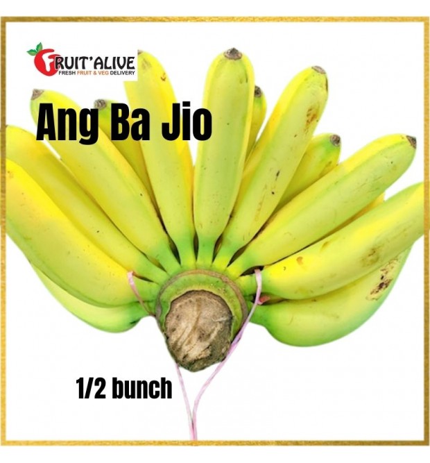 ANG BA JIO BANANA (1/2 BUNCH) MALAYSIA