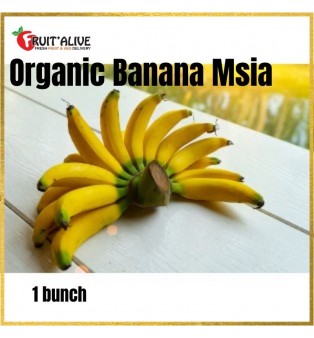 ORGANIC BANANA MALAYSIA (1 BUNCH)