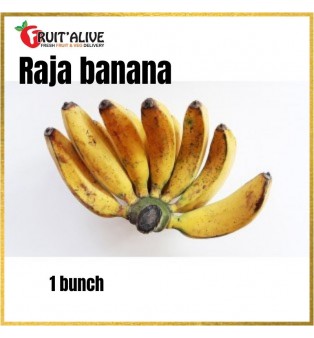 RAJA BANANA MALAYSIA ( 1 BUNCH)