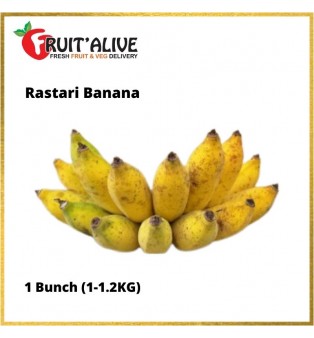 RASTARI BANANA MALAYSIA ( 1 BUNCH)