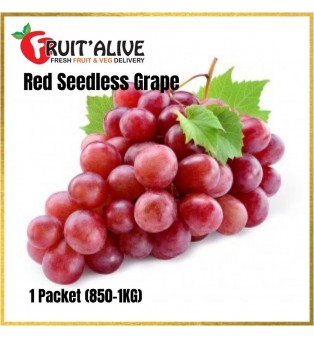 SEEDLESS RED GRAPE FROM AUSTRALIA (900G-1KG)