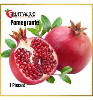 POMEGRANATE FROM EGYPT 2 PCS (FRUIT)